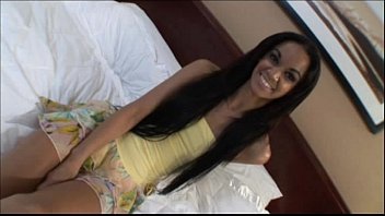 Cute light skin ebony teen fucks white boy in Amateur Babe Video