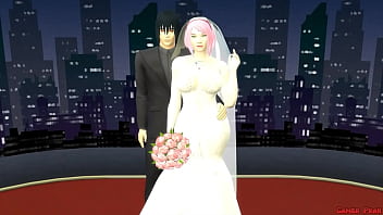 Naruto Hentai Episode 78 Sakura's Wedding Part 1 Newlyweds Take Pictures With Their Eyes Covered To The Beautiful Wife Sakura Cheating Husband Netorare