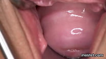 Peculiar vagina opening up and orgasm for huge boobed european beauty